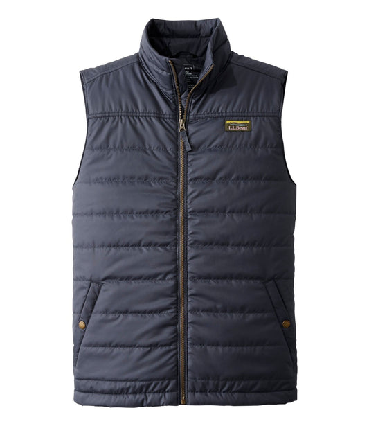 L.L.Bean Men's Mountain Classic Puffer Vest Gunmetal Gray