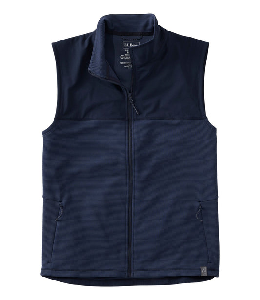 L.L.Bean Men's VentureStretch Ottoman Vest Carbon Navy