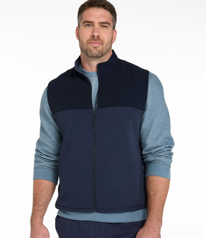 L.L.Bean Men's VentureStretch Ottoman Vest Carbon Navy