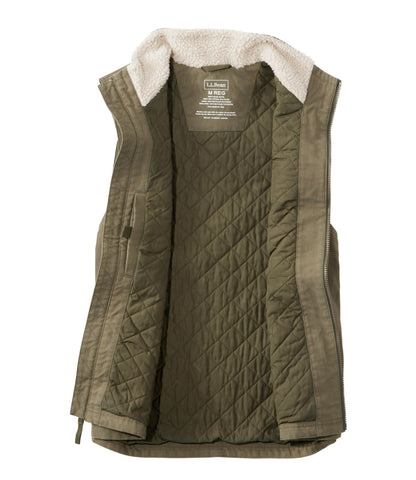 L.L.Bean Men's Bean's Insulated Utility Vest Dark Loden