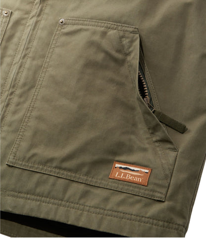 L.L.Bean Men's Bean's Insulated Utility Vest Dark Loden