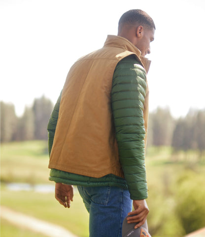 L.L.Bean Men's Bean's Insulated Utility Vest Dark Loden