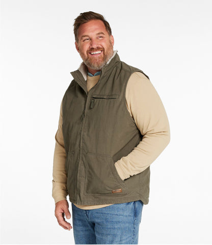 L.L.Bean Men's Bean's Insulated Utility Vest Dark Loden
