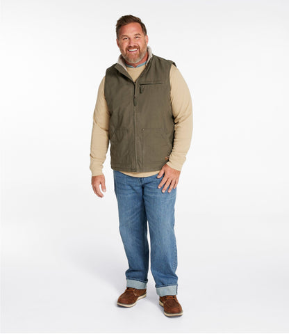 L.L.Bean Men's Bean's Insulated Utility Vest Dark Loden