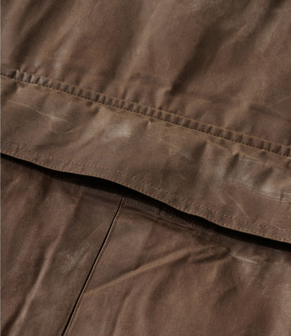 L.L.Bean Men's Double L Waxed-Cotton Upland Vest Maple Brown
