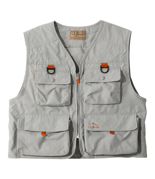 L.L.Bean Adults' Emerger Fishing Vest Anchor Gray