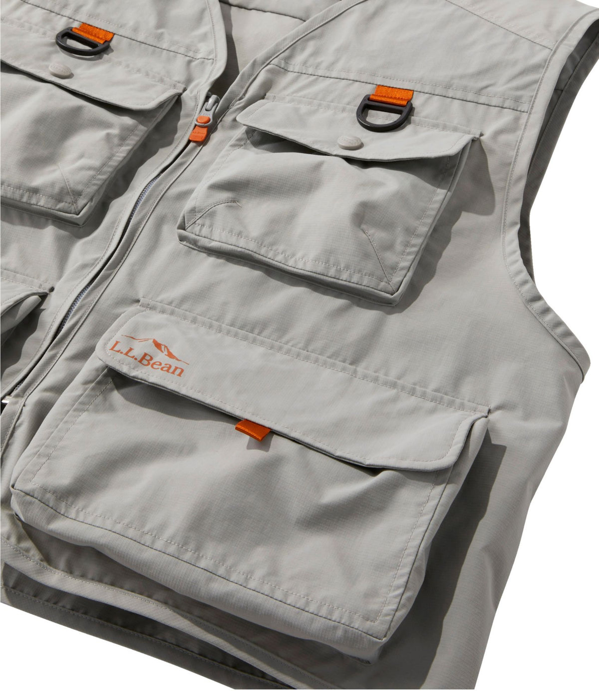 L.L.Bean Adults' Emerger Fishing Vest Anchor Gray