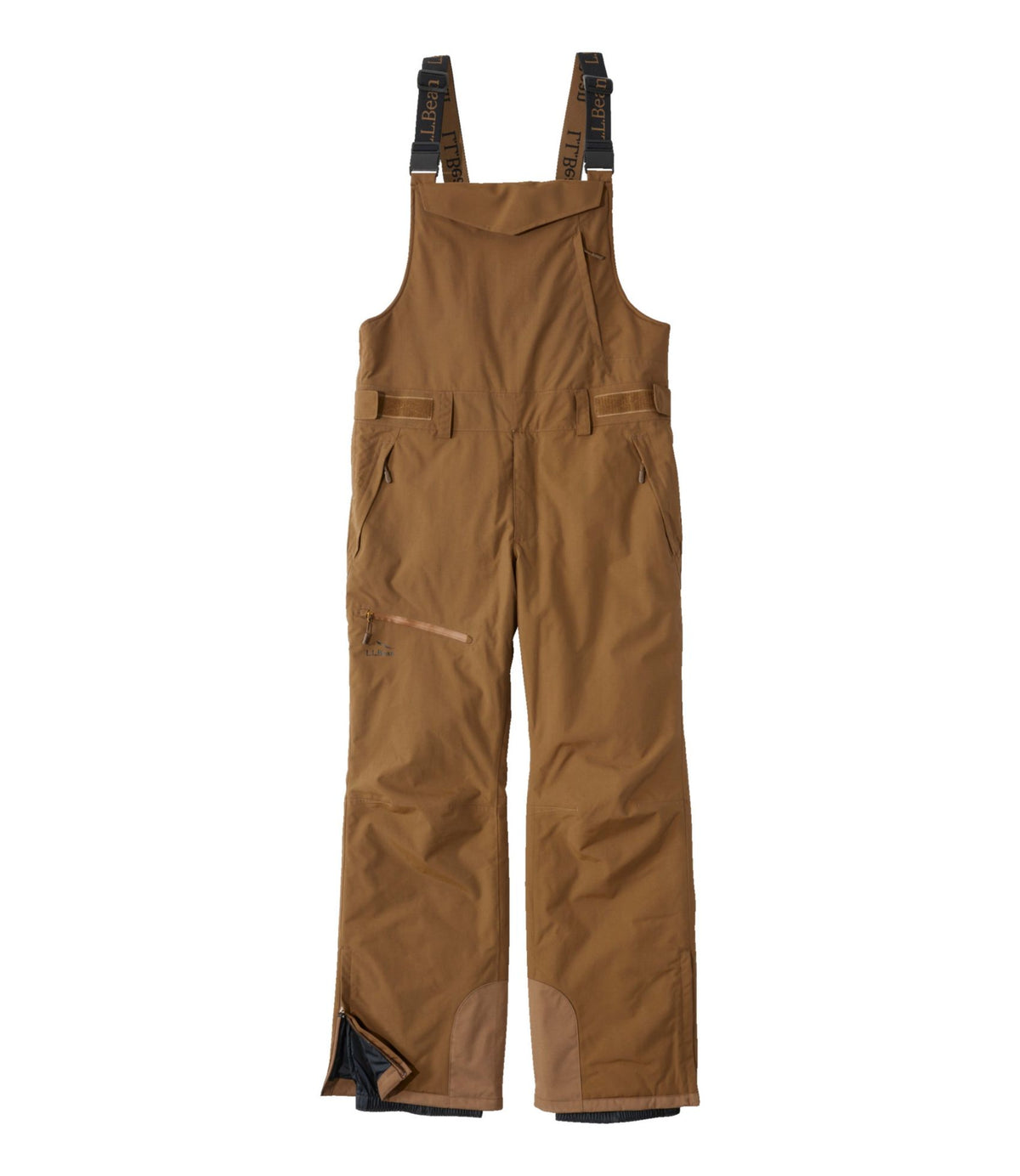 L.L.Bean Men's Wildcat Bib Pant Maple Brown