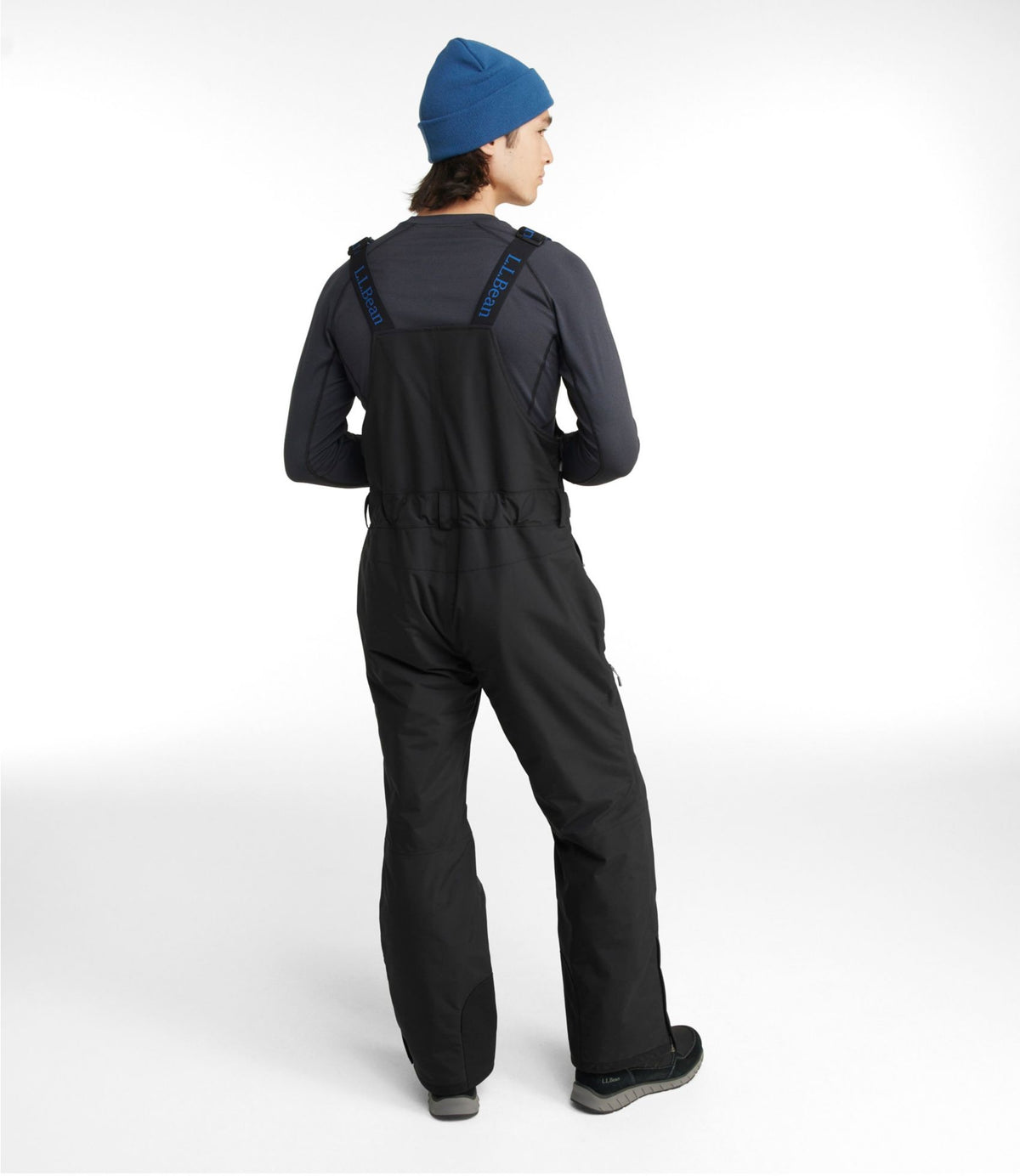 L.L.Bean Men's Wildcat Bib Pant Maple Brown