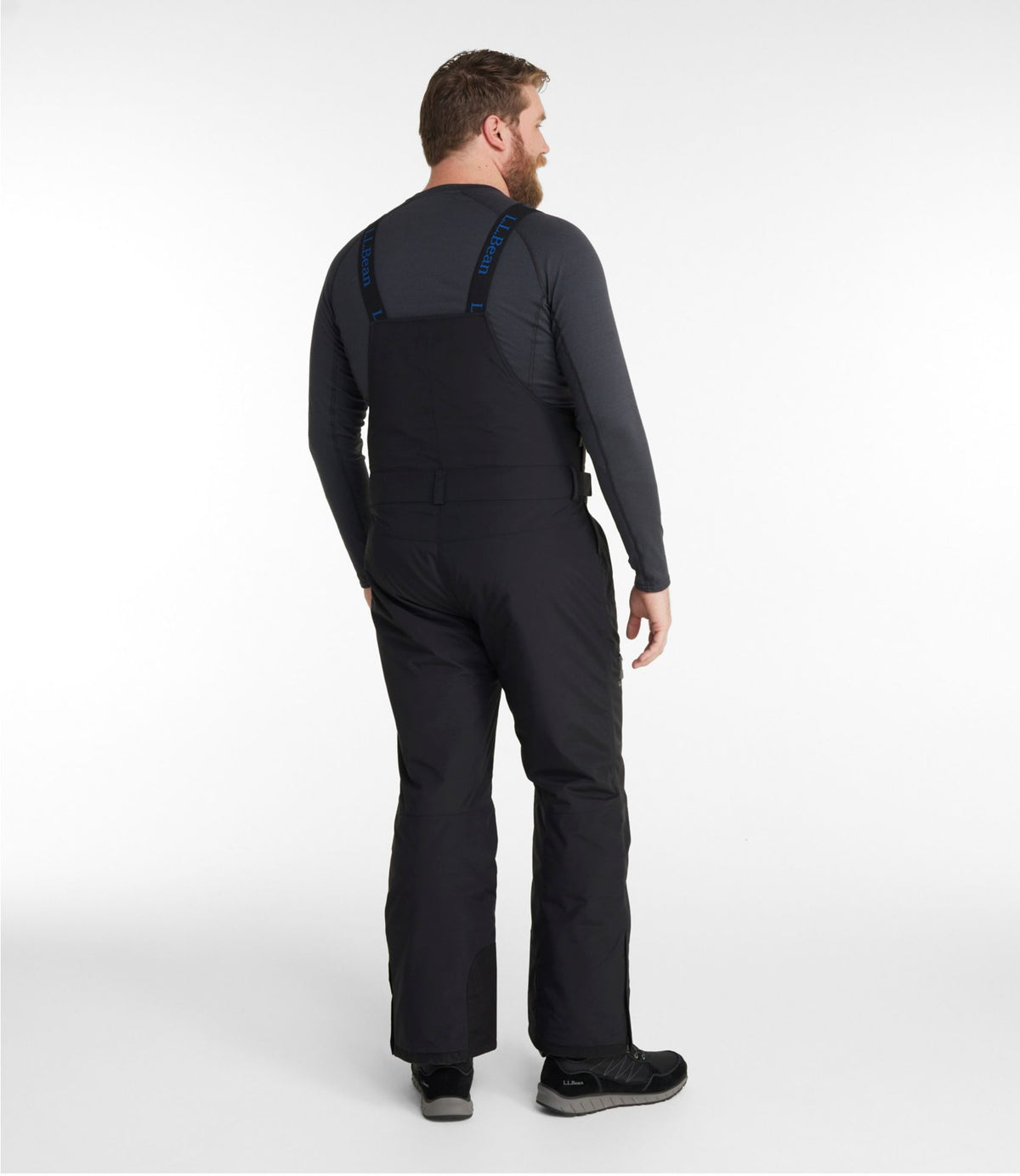 L.L.Bean Men's Wildcat Bib Pant Maple Brown
