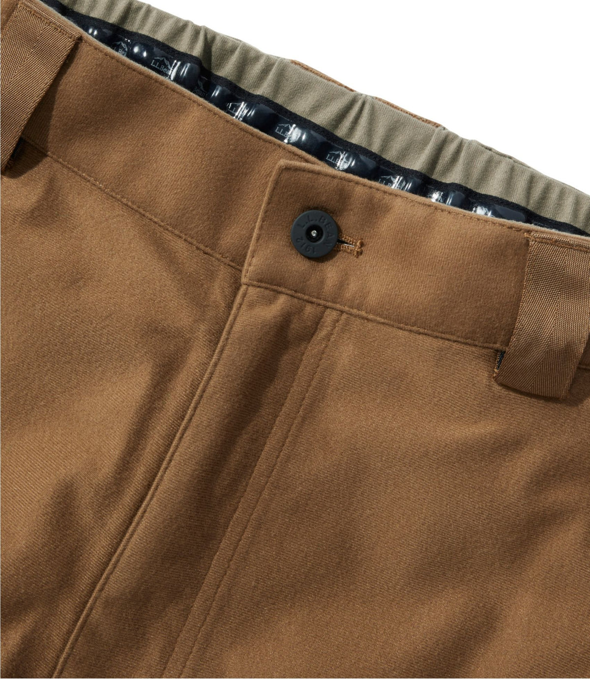 L.L.Bean Men's Ridge Runner Storm Pant Maple Brown