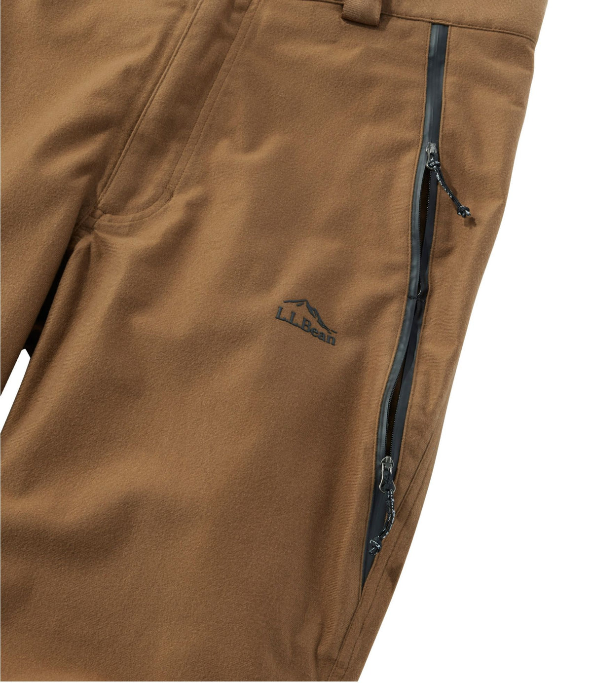 L.L.Bean Men's Ridge Runner Storm Pant Maple Brown