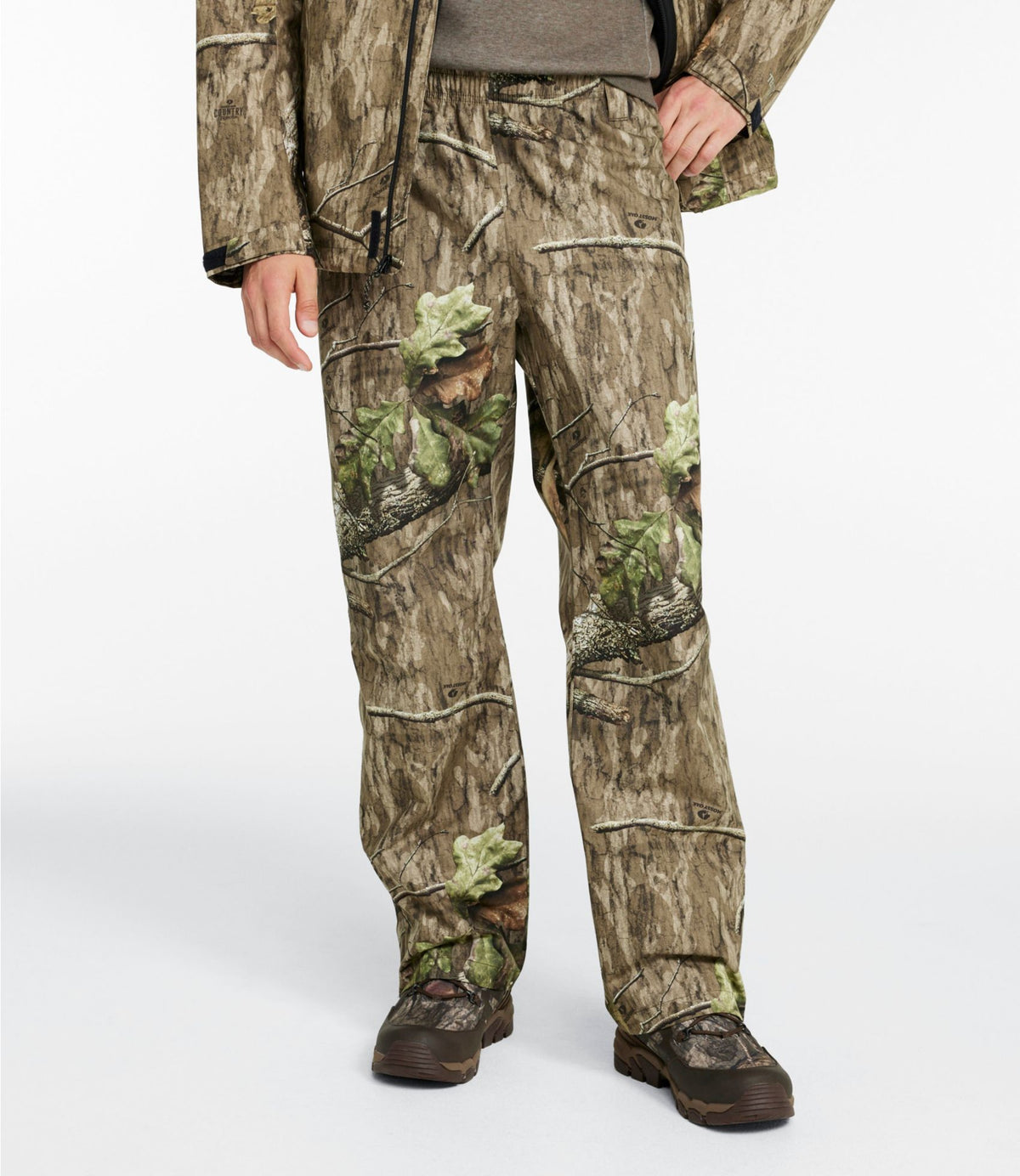 L.L.Bean Men's Northwoods II Rain Pants Mossy Oak Country Roots