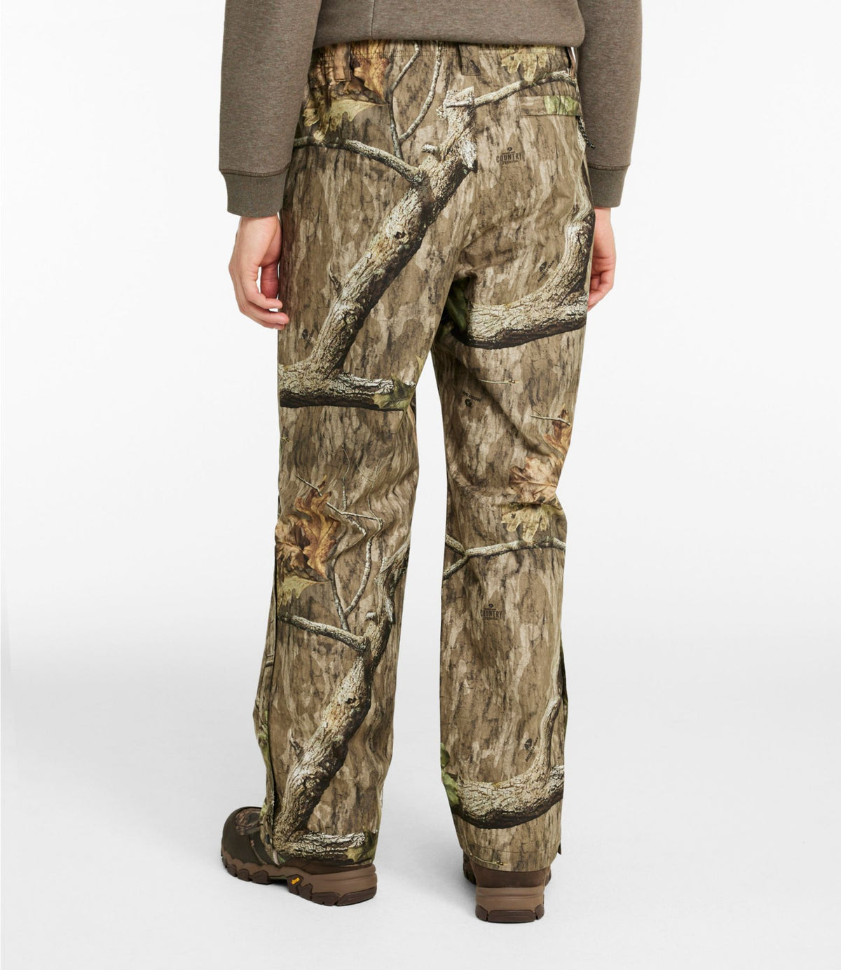 L.L.Bean Men's Northwoods II Rain Pants Mossy Oak Country Roots