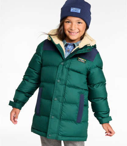 L.L.Bean Kids' Mountain Classic Down Parka Deep Lake