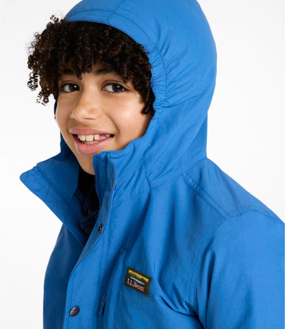 L.L.Bean Kids' L.L.Bean Mountain Classic 3-in-1 Fleece Jacket Deep Glacier Blue/Nautical Navy