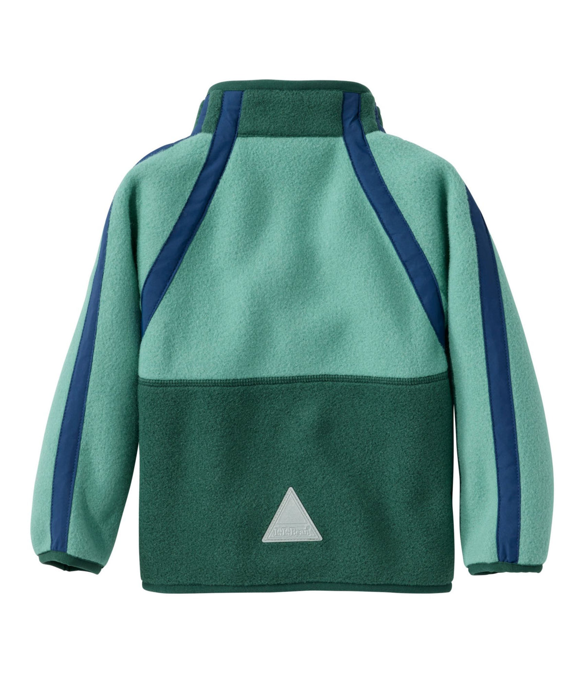 L.L.Bean Toddlers' Mountain Classic Fleece Anorak Cirrus Blue/Lilac