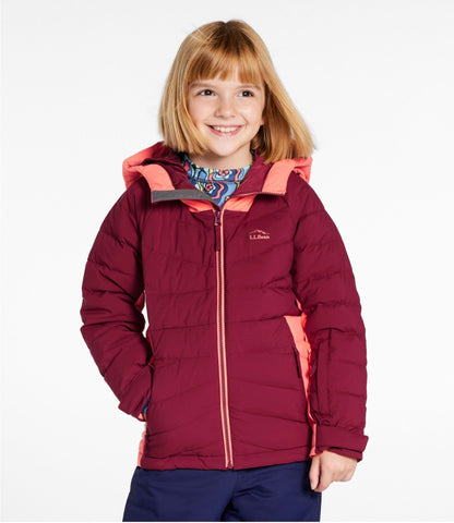 L.L.Bean Kids' Quilted Summit Ski Jacket Midnight Black