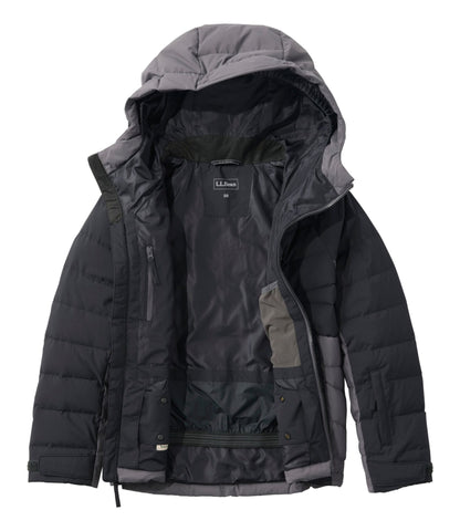 L.L.Bean Kids' Quilted Summit Ski Jacket Midnight Black