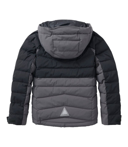 L.L.Bean Kids' Quilted Summit Ski Jacket Midnight Black
