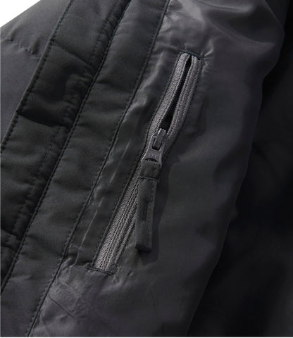 L.L.Bean Kids' Quilted Summit Ski Jacket Midnight Black