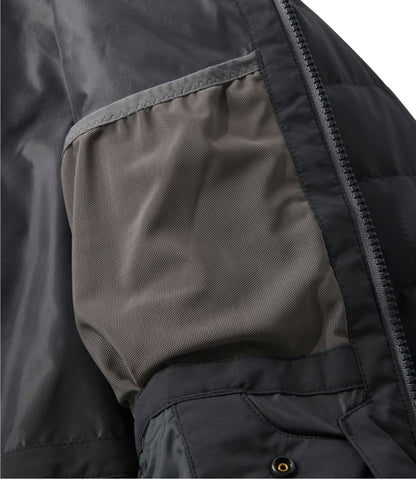 L.L.Bean Kids' Quilted Summit Ski Jacket Midnight Black