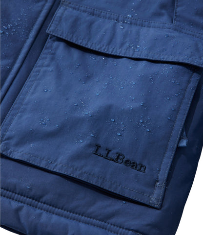 L.L.Bean Kids' Baxter State Waterproof Hooded Parka Deep Blue