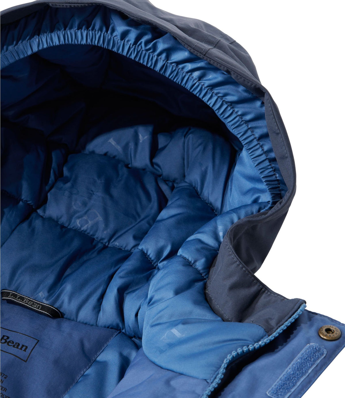 L.L.Bean Kids' Baxter State Waterproof Hooded Parka Deep Blue