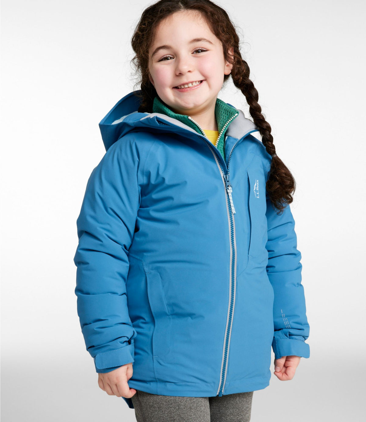 L.L.Bean Kids' Waterproof Lightweight Insulated Jacket Navy Night