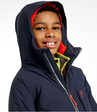 L.L.Bean Kids' Waterproof Lightweight Insulated Jacket Navy Night