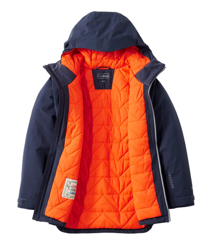 L.L.Bean Kids' Waterproof Lightweight Insulated Jacket Navy Night