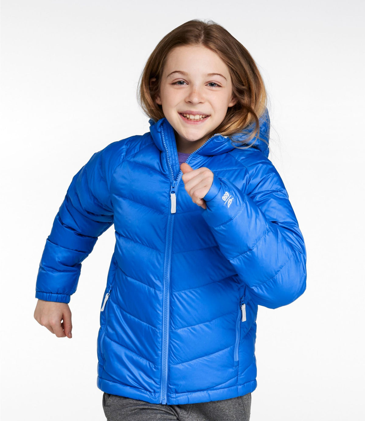 L.L.Bean Kids' Ultralight 650 Down Jacket Carbon Navy