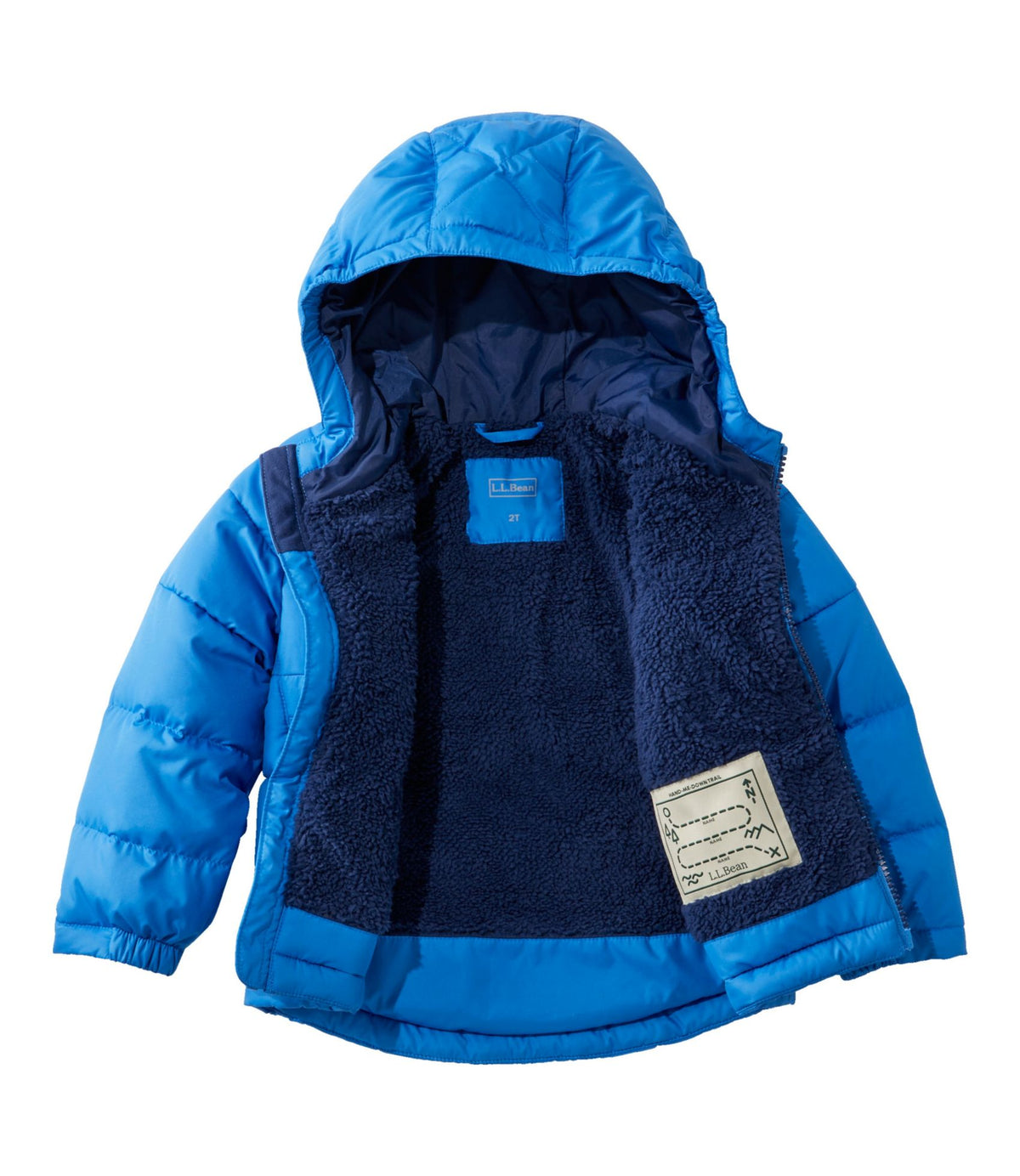 L.L.Bean Toddlers' Bean's Down Jacket Cobalt Sea