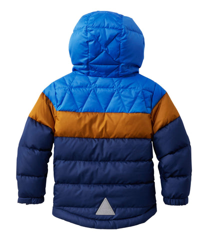 L.L.Bean Infants' and Toddlers' Bean's Down Jacket, Colorblock Dark Bronze