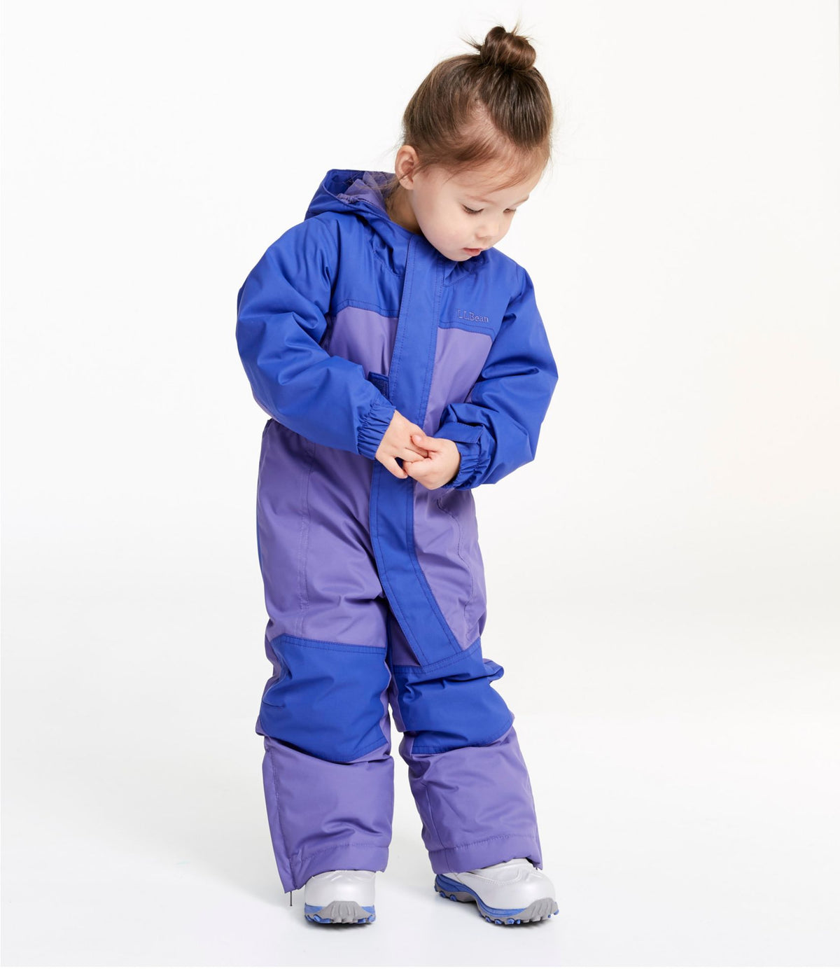 L.L.Bean Infants' and Toddlers' Cold Buster Snowsuit Bright Sapphire/Deep Periwinkle