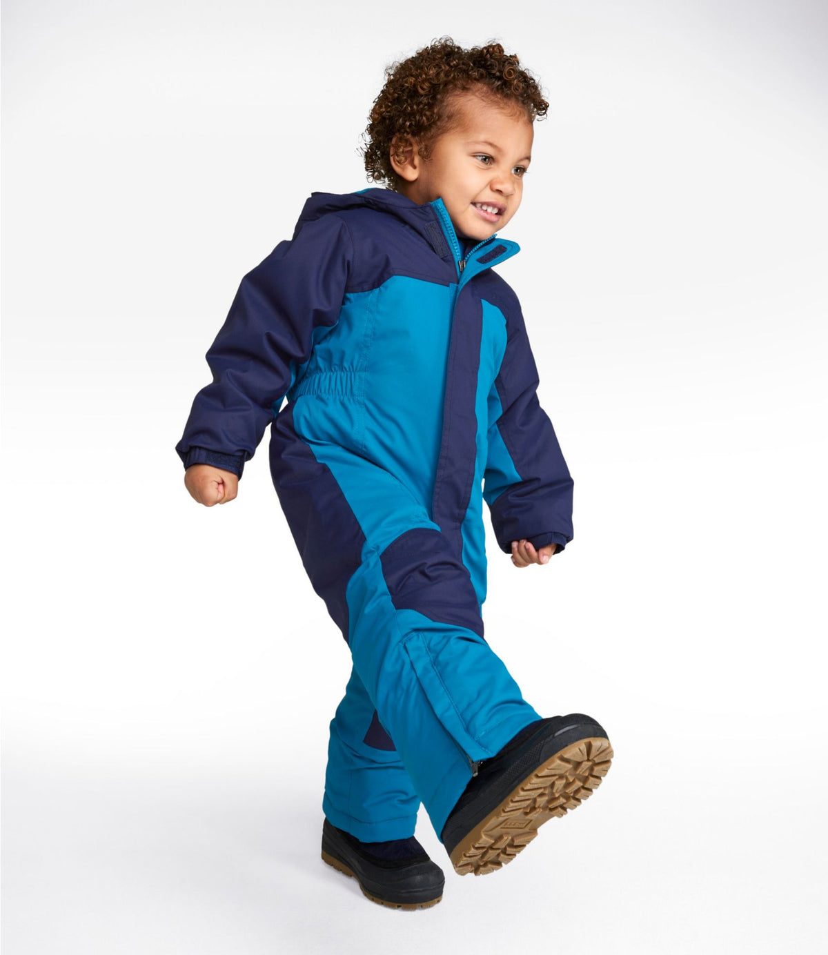 L.L.Bean Infants' and Toddlers' Cold Buster Snowsuit Bright Sapphire/Deep Periwinkle