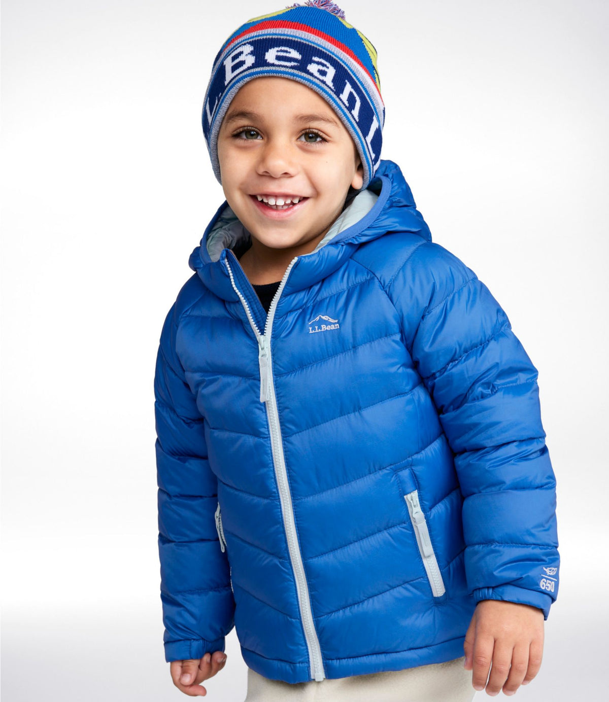 L.L.Bean Infants' and Toddlers' Ultralight 650 Down Jacket Carbon Navy