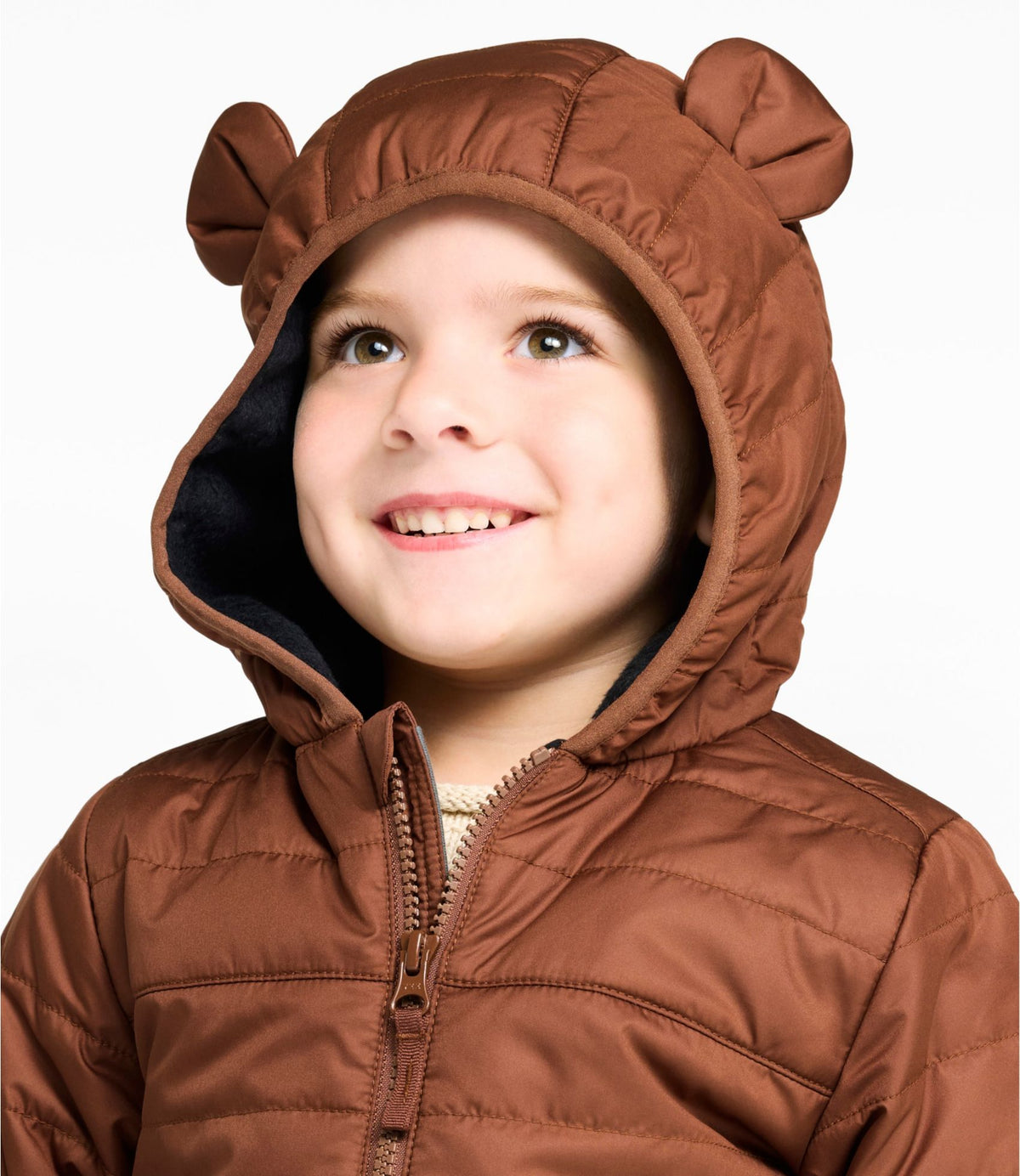 L.L.Bean Infants' and Toddlers' Fleece-Lined Insulated Jacket Dark Barley