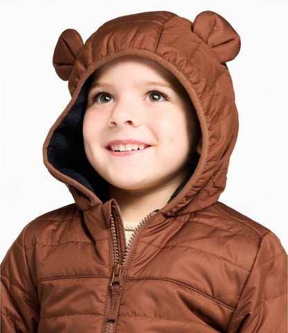 L.L.Bean Infants' and Toddlers' Fleece-Lined Insulated Jacket Dark Barley