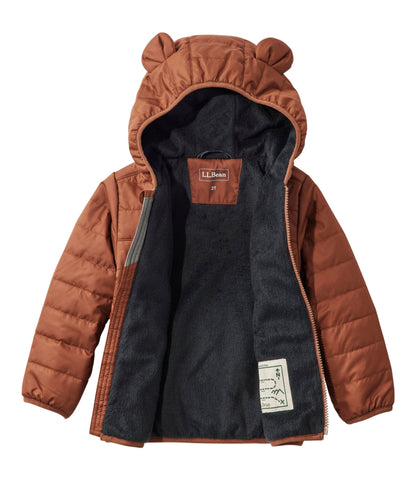 L.L.Bean Infants' and Toddlers' Fleece-Lined Insulated Jacket Dark Barley