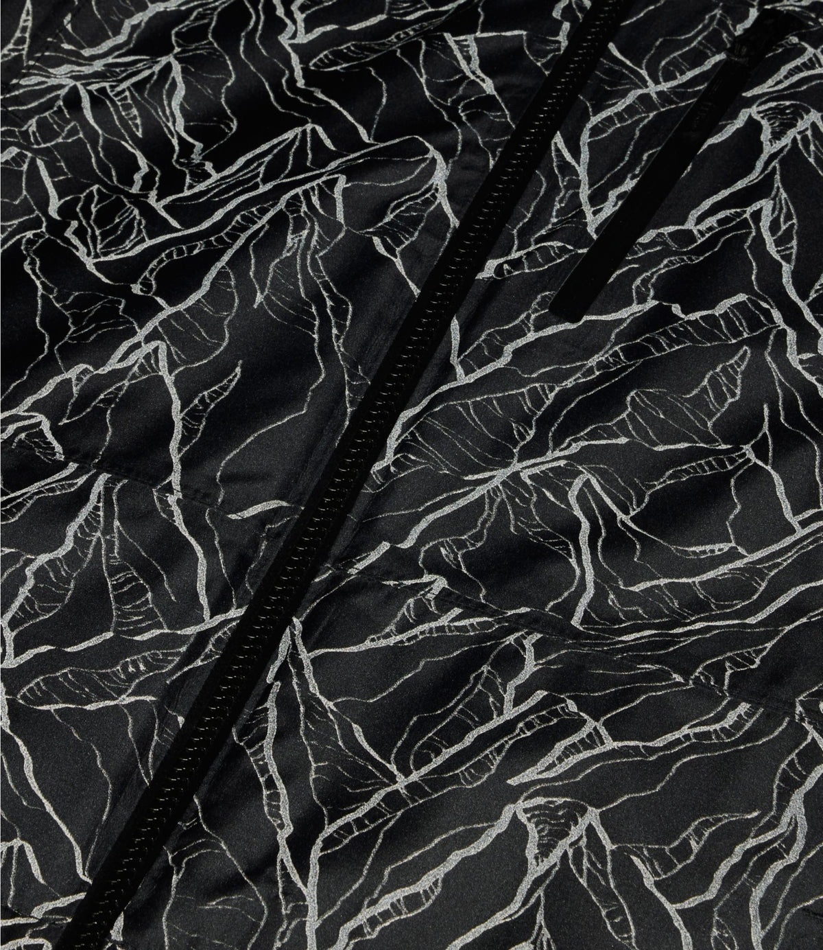 L.L.Bean Kids' Waterproof Wildcat Reflective Ski Jacket Midnight Black Reflective