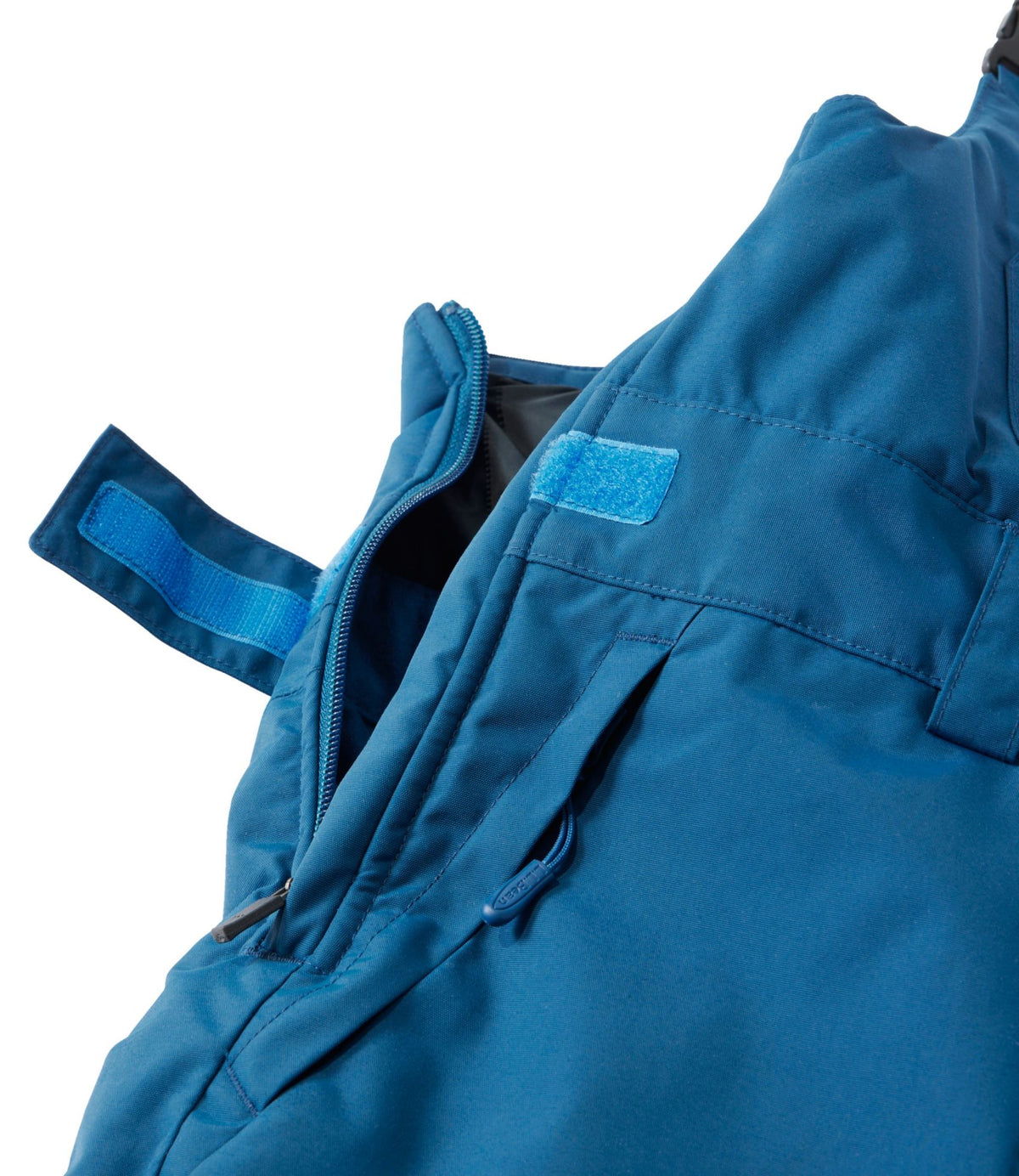 L.L.Bean Kids' Waterproof Wildcat Insulated Ski Bibs Dark Marine Blue
