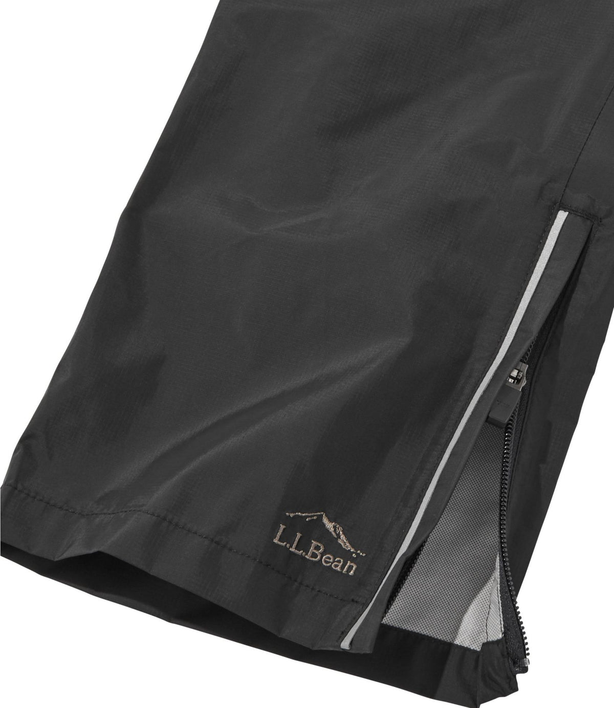 L.L.Bean Kids' Trail Model Rain Pants Black