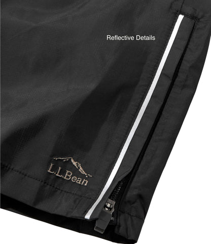 L.L.Bean Kids' Trail Model Rain Pants Black