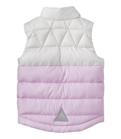 L.L.Bean Toddlers' Bean's Down Vest, Colorblock Cobalt Sea