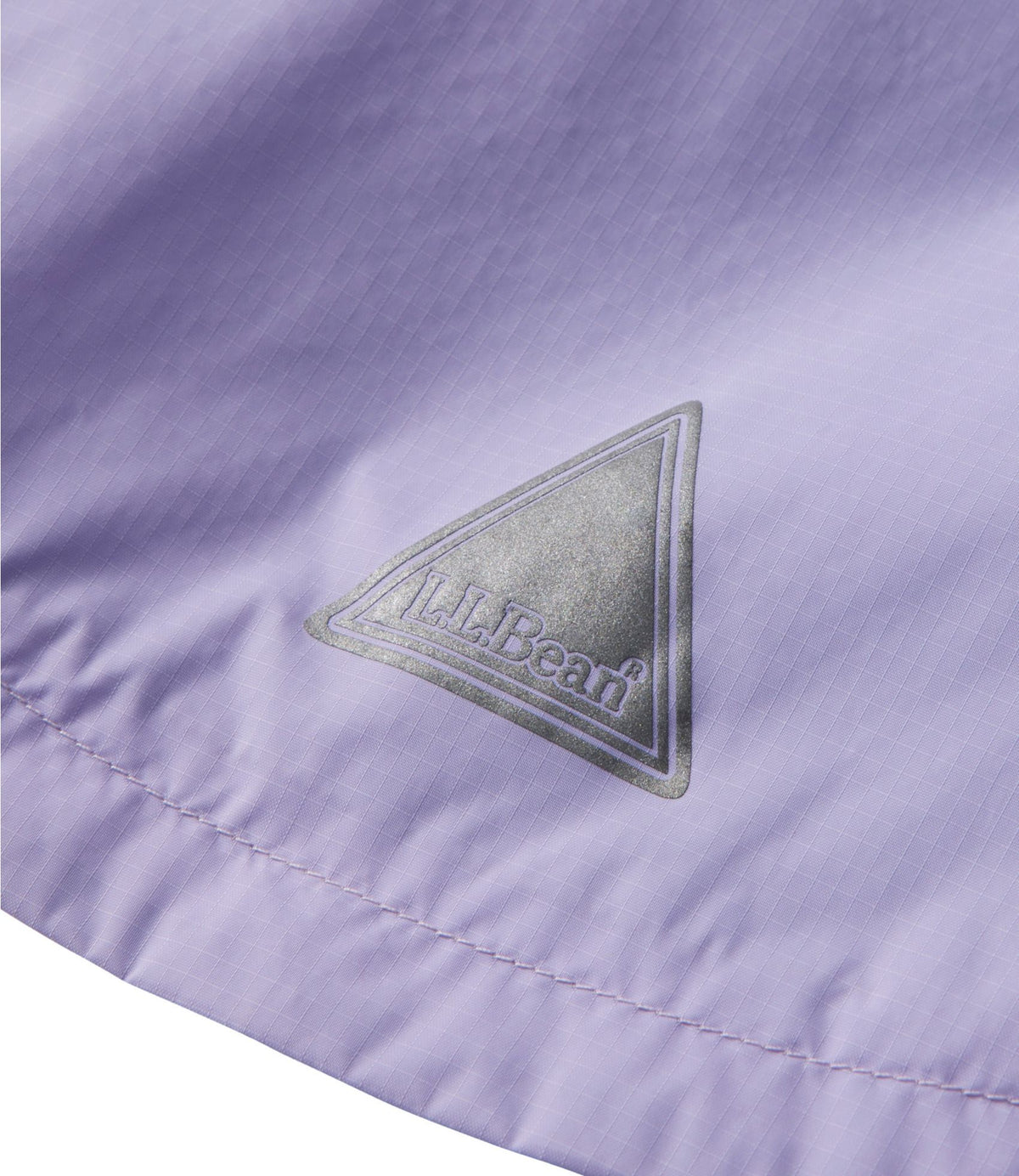 L.L.Bean Toddlers' Discovery Rain Jacket, Colorblock Alpine Aster/French Lilac