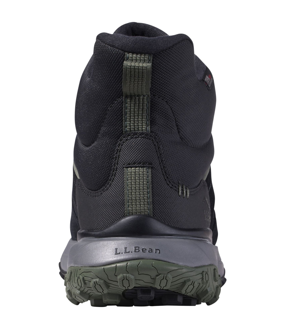 L.L.Bean Women's Snow Sneaker Sport Waterproof Boots, Front Zip Black