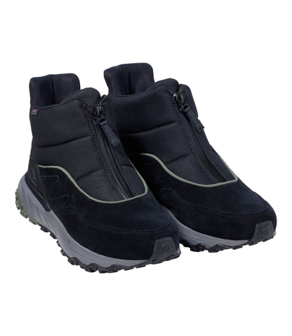 L.L.Bean Women's Snow Sneaker Sport Waterproof Boots, Front Zip Black