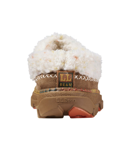 L.L.Bean Women's Wicked Cozy Slipper Scuffs Brown