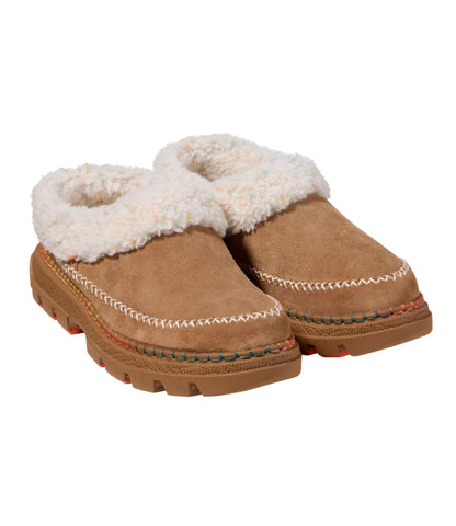 L.L.Bean Women's Wicked Cozy Slipper Scuffs Brown